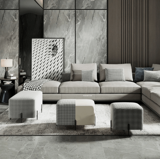 1 Seater Creative Bedroom Dressing Stool- 1534