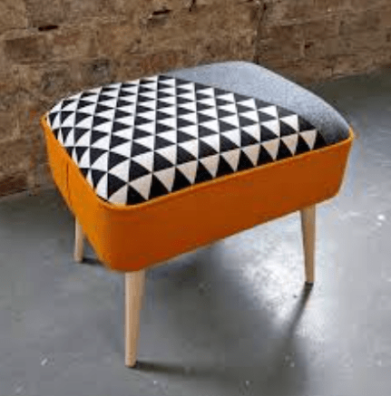 1 Seater Luxury minimalist Stool - 1540