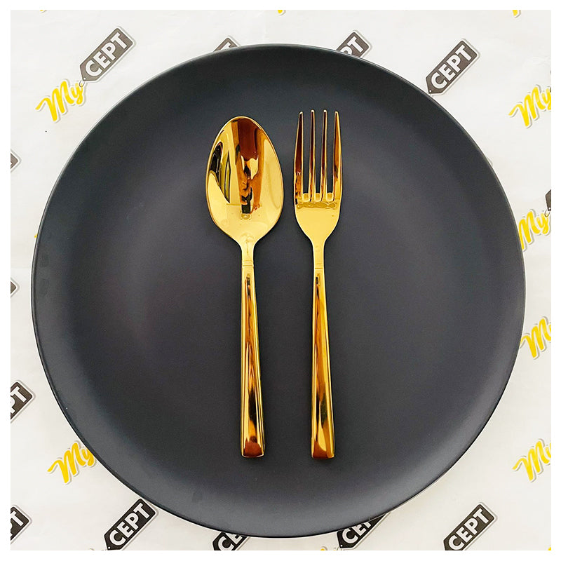 24-Pc Dinner Set - Black